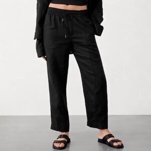 Athleta linen retreat pants size XS